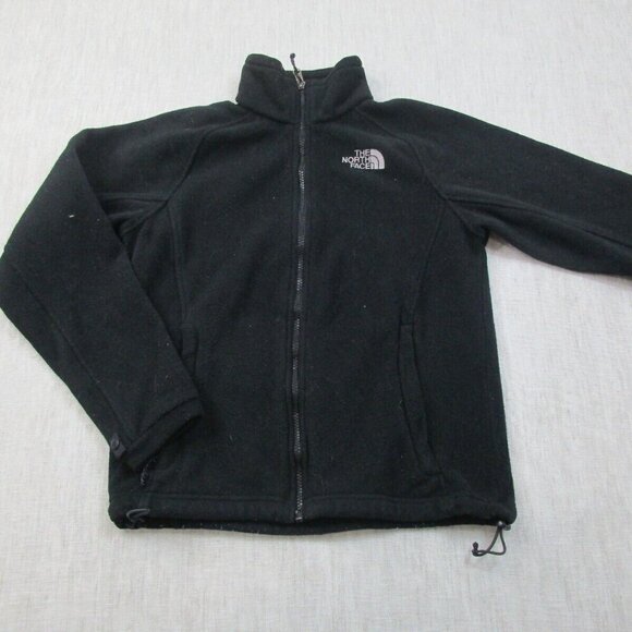 The North Face Jacket Women's PS Black Fleece Long Sleeve Mock Neck Full Zipper - Picture 2 of 15
